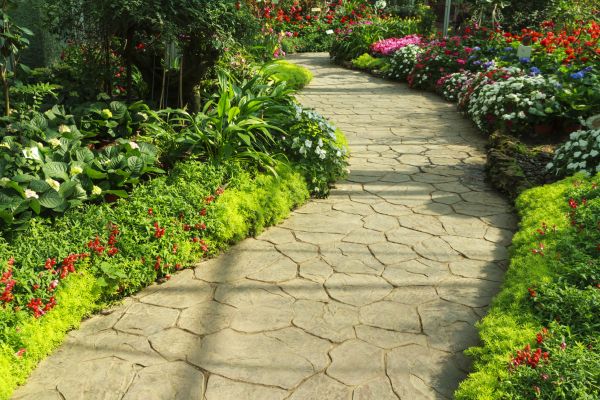 Stone Pathway Repair in Mankato