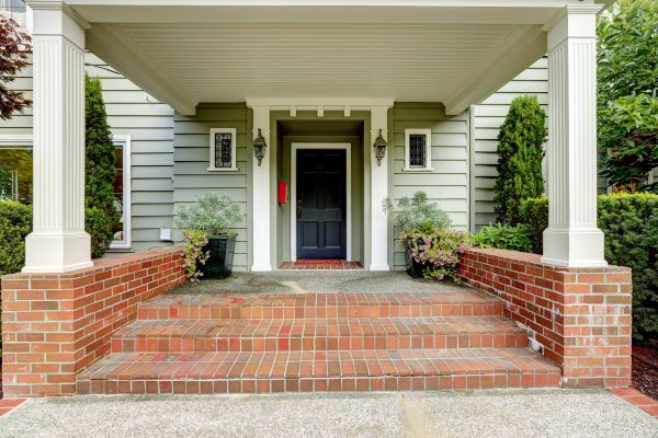 Front Porch Masonry Repair in Mankato