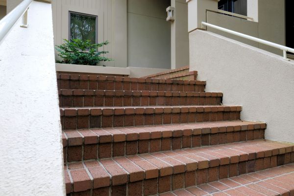 Entryway Brick Repair in Mankato